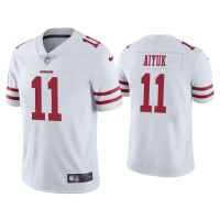 Men San Francisco 49ers #11 Brandon Aiyuk White 2020 Draft Vapor Limited Jersey