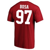 Nick Bosa San Francisco 49ers Super Bowl LVIII Big & Tall Player Name & Number T-Shirt - Scarlet
