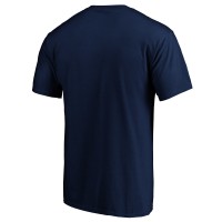 San Francisco 49ers Banner Wave Logo T-Shirt - Navy